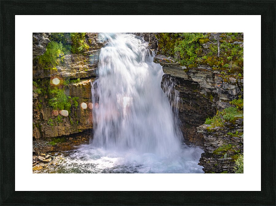Blackiston Falls Picture Frame print
