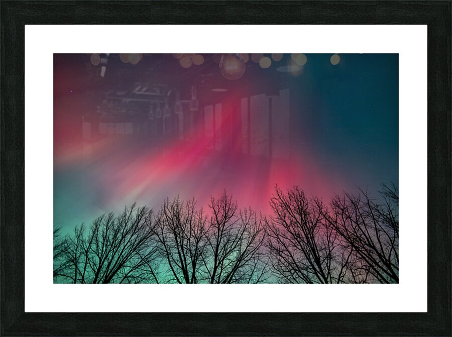 Cosmic Fire Picture Frame print