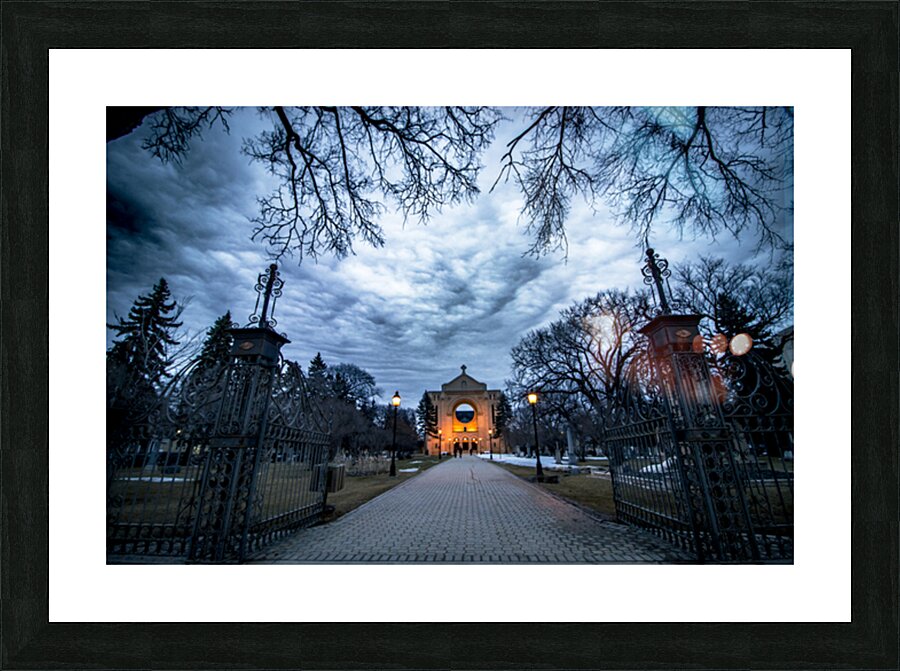 St-Boniface Cathedral Picture Frame print