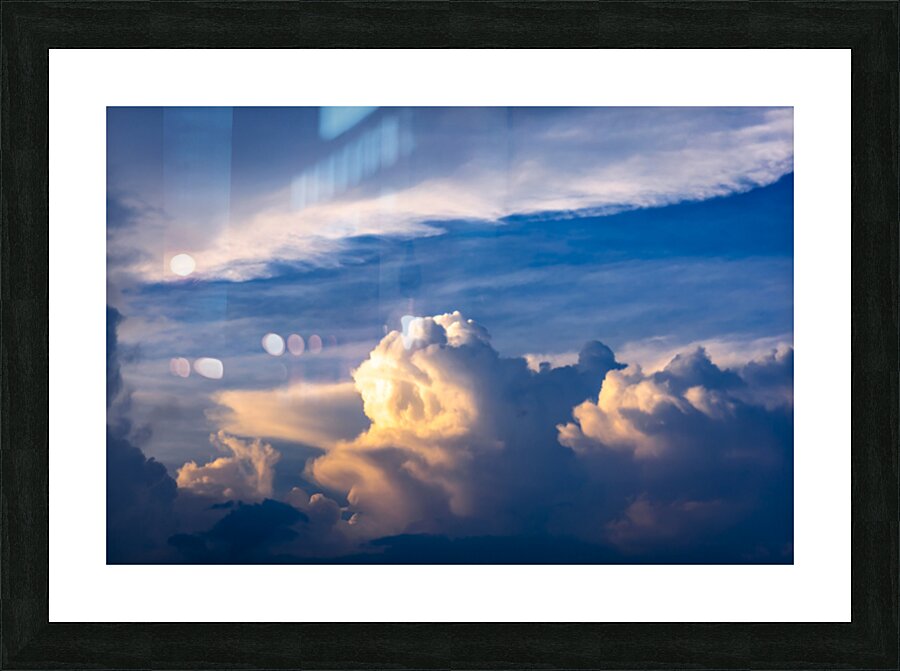 In the Clouds Picture Frame print