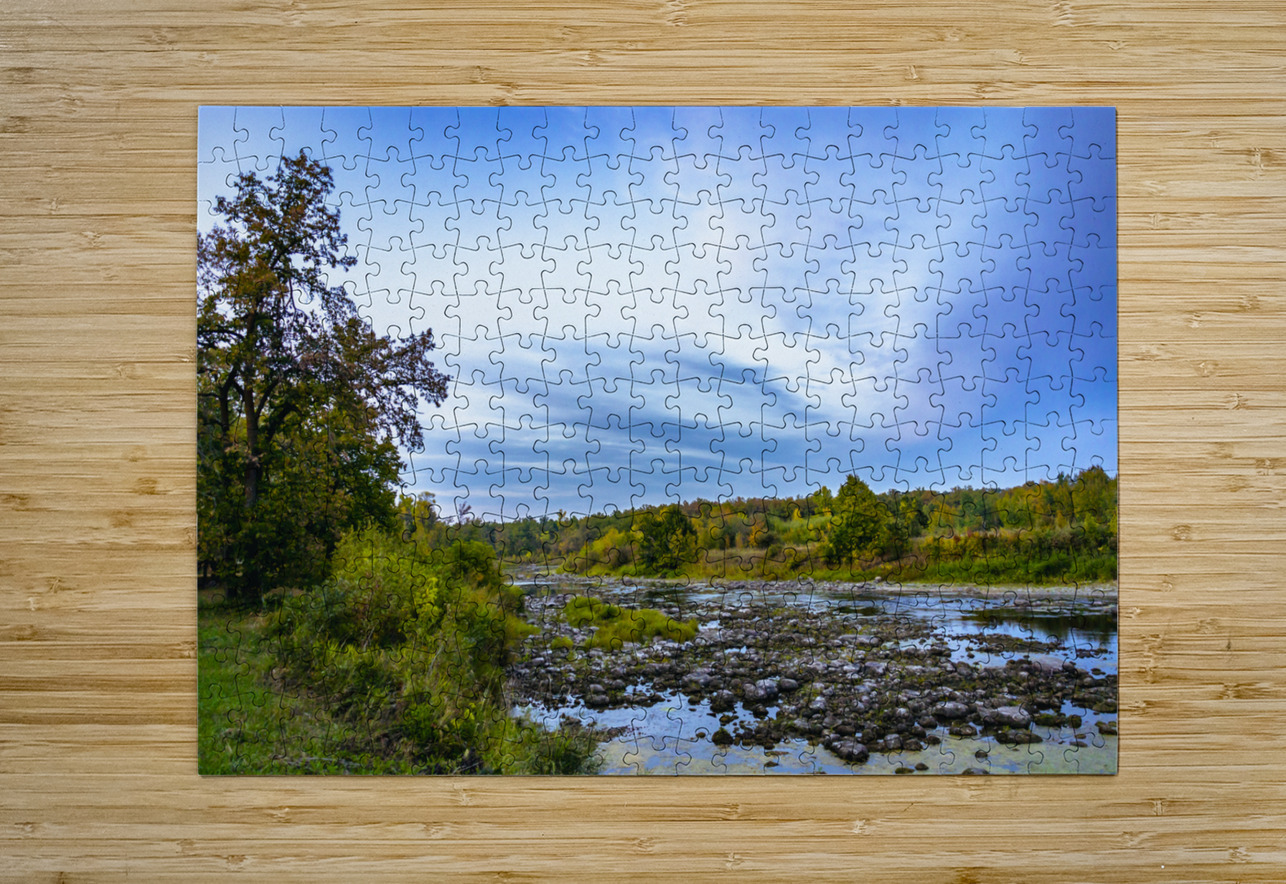 Riverbed Marc Gilbert Photography Puzzle printing