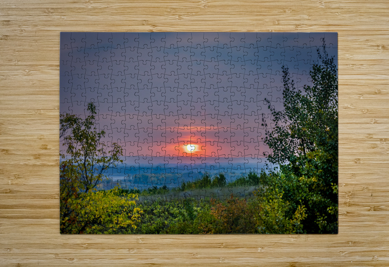 Red Wine Sunset Marc Gilbert Photography Puzzle printing