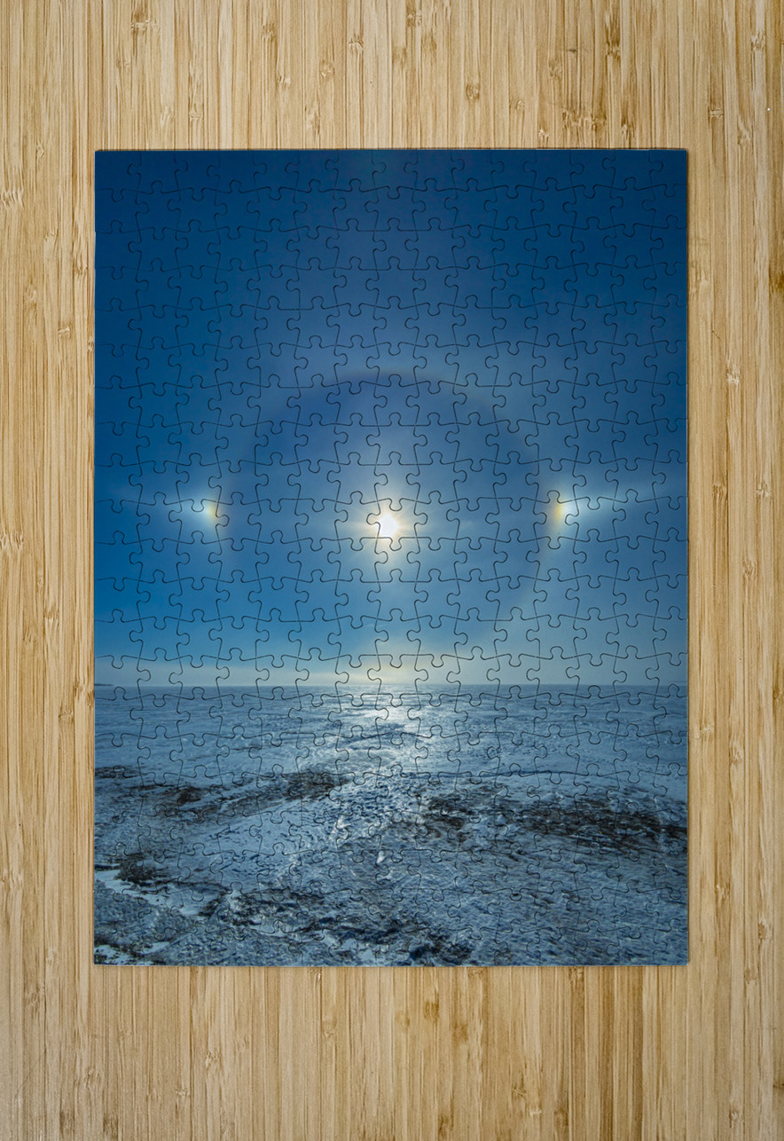 Sundog on Ice Marc Gilbert Photography Puzzle printing