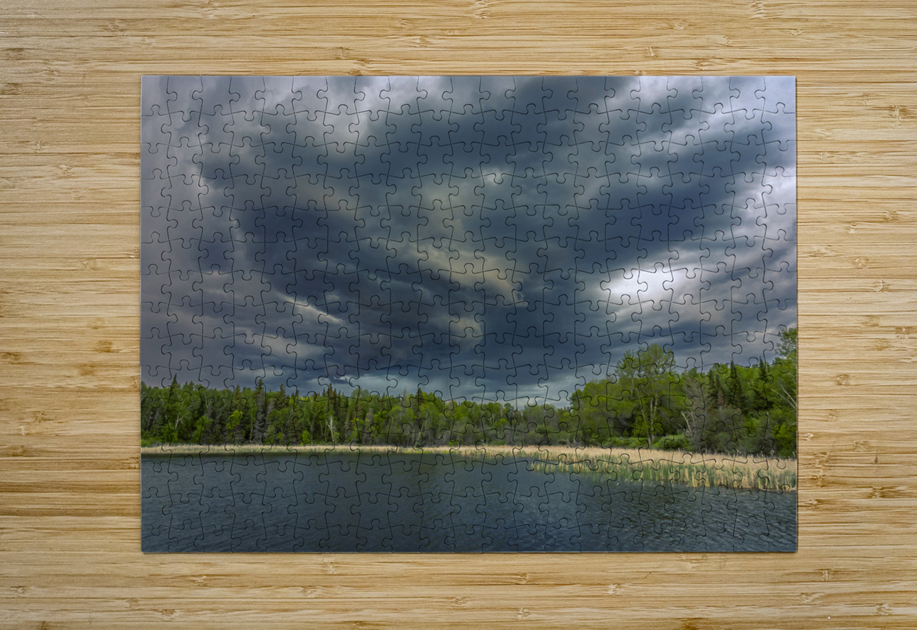 Sunset Under Stormy Sky Marc Gilbert Photography Puzzle printing