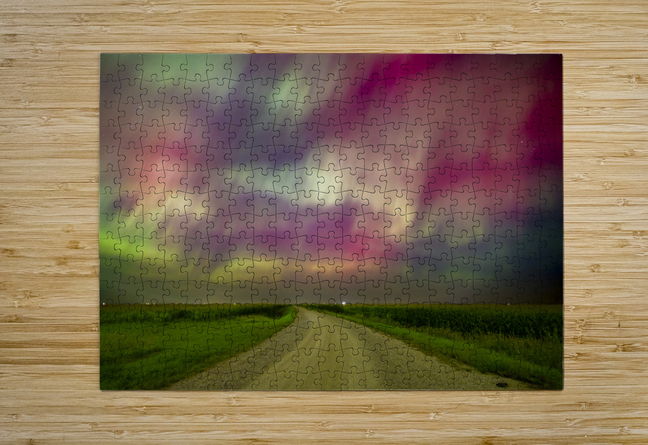 Northern Lights Marc Gilbert Photography Puzzle printing