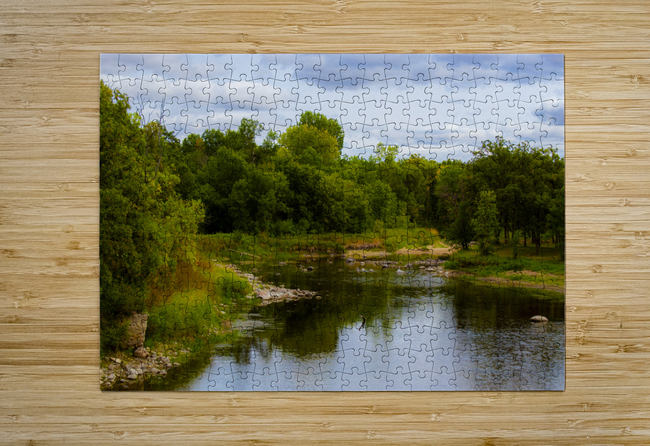Roseau River Marc Gilbert Photography Puzzle printing