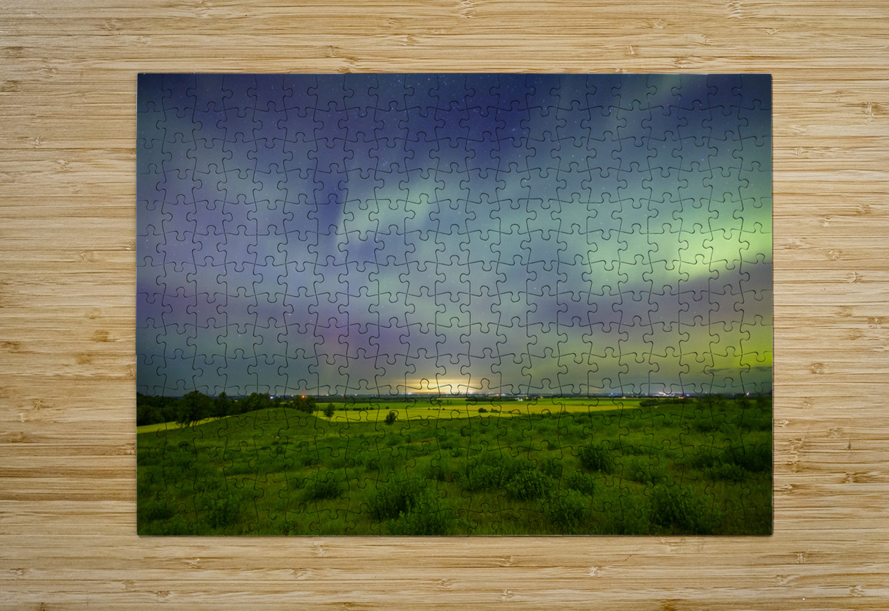 Northern Lights Marc Gilbert Photography Puzzle printing