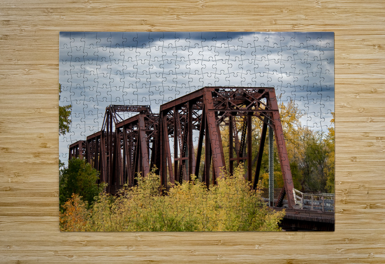 Emerson Train Bridge Marc Gilbert Photography Puzzle printing