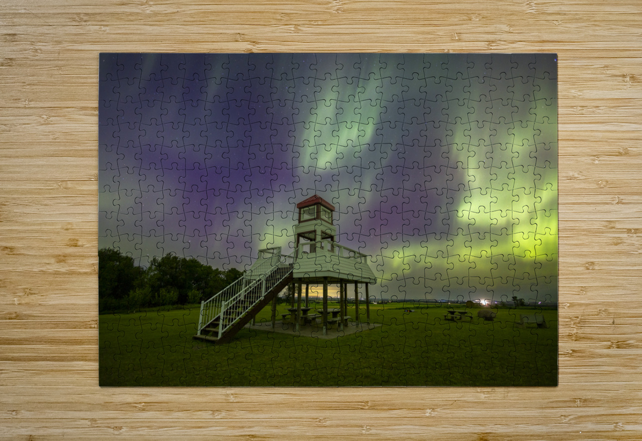 Northern Lights Marc Gilbert Photography Puzzle printing