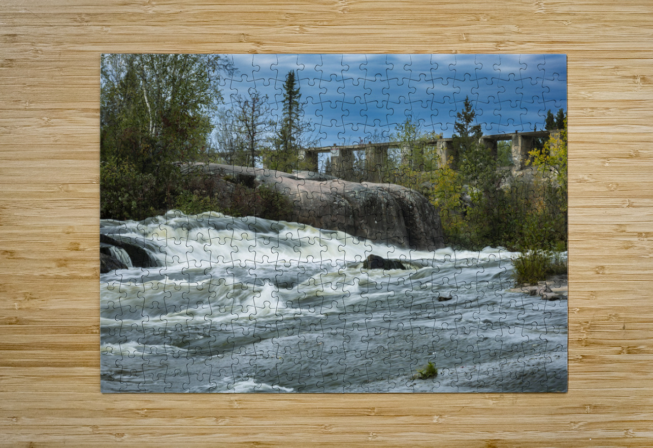 Falls by the Ruins Marc Gilbert Photography Puzzle printing