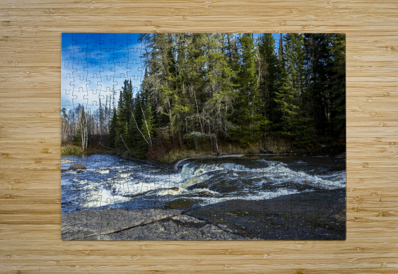 Falls at Pine Point Rapids Marc Gilbert Photography Puzzle printing