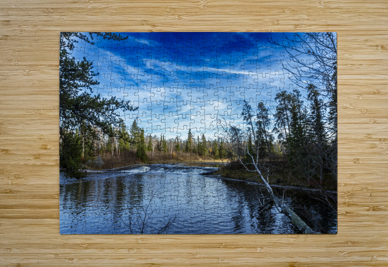 Falls at Pine Point Rapids Marc Gilbert Photography Puzzle printing