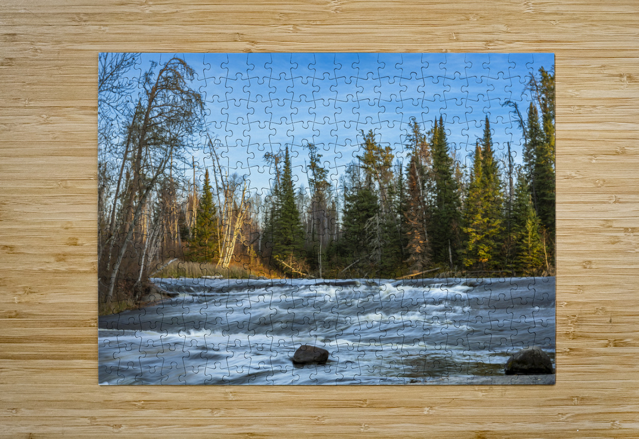 Falls at Pine Point Rapids Marc Gilbert Photography Puzzle printing