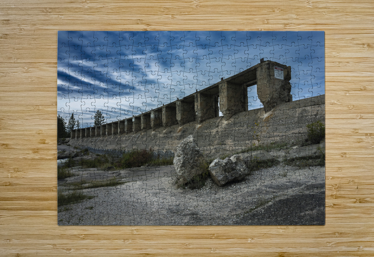 Dam Ruins Marc Gilbert Photography Puzzle printing