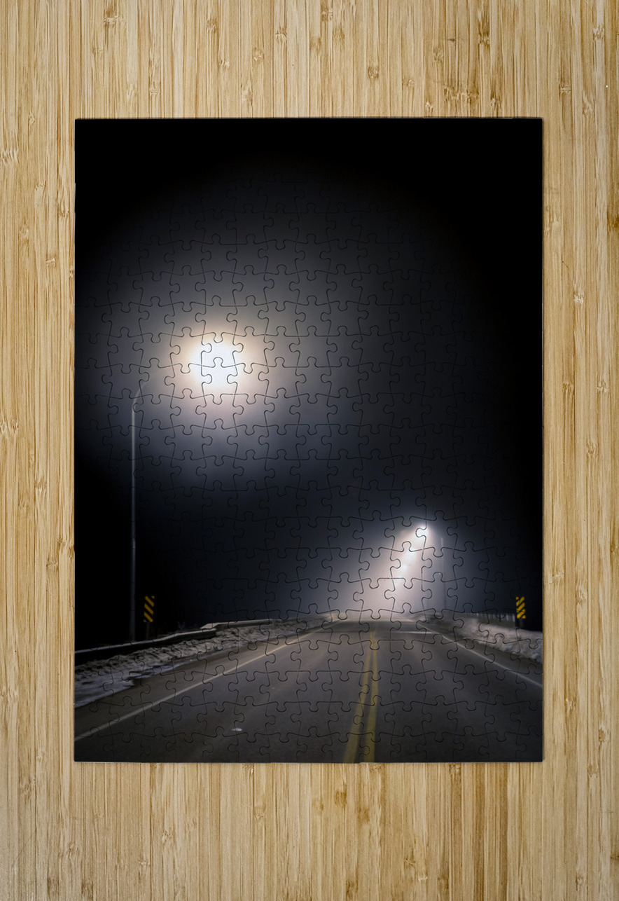 bridge in the Fog Marc Gilbert Photography Puzzle printing