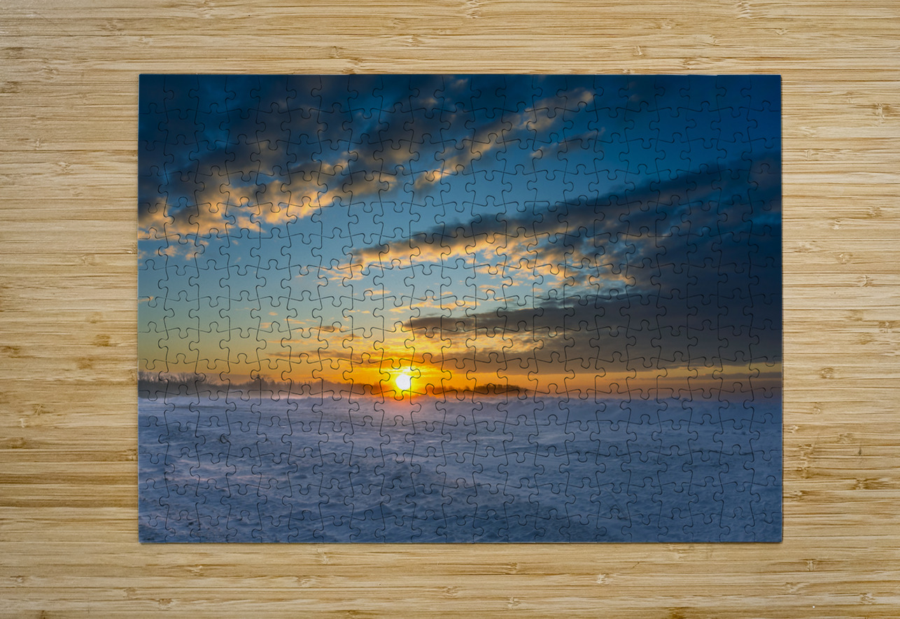 Winter Sunrise Marc Gilbert Photography Puzzle printing