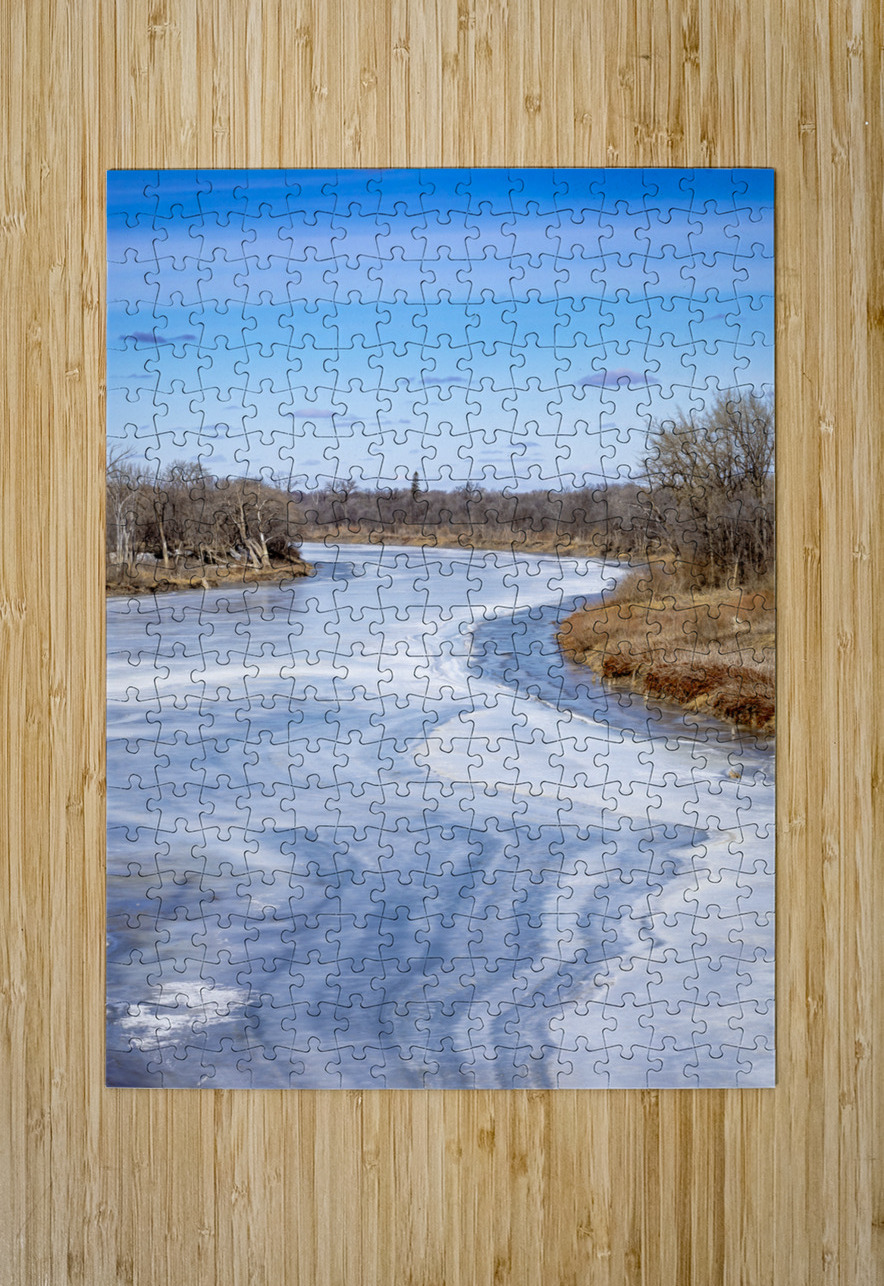 Melting on the Red Marc Gilbert Photography Puzzle printing