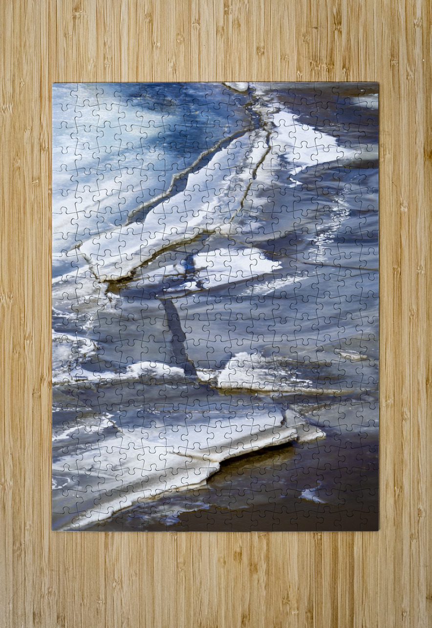 Cracked Ice Marc Gilbert Photography Puzzle printing