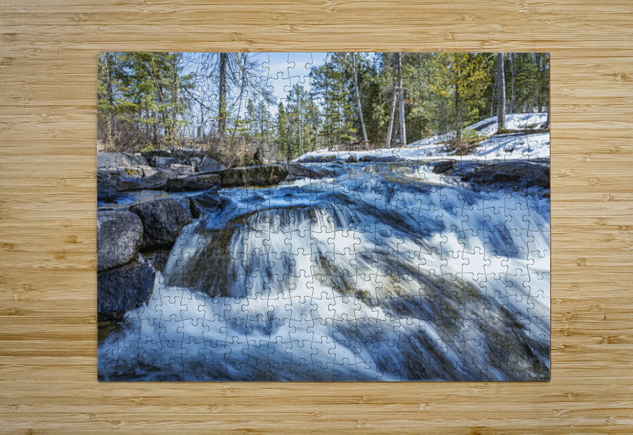 Cascading Waters Marc Gilbert Photography Puzzle printing