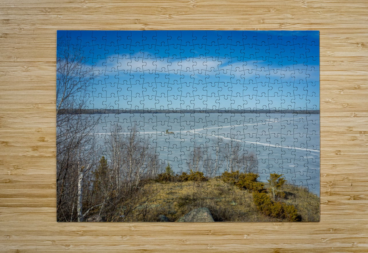Island on West Hawk Lake Marc Gilbert Photography Puzzle printing