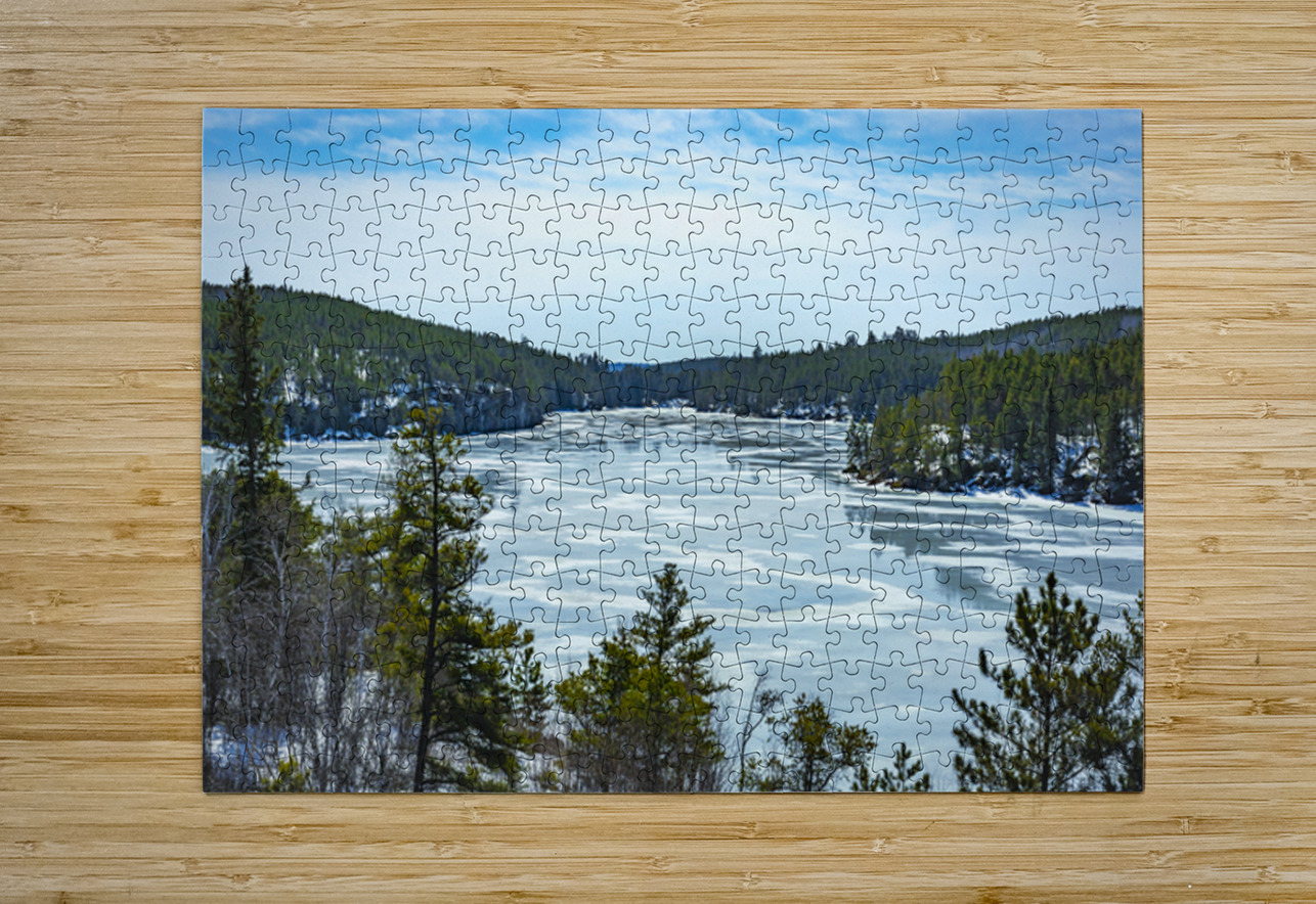 Lake Thaw on the Canadian Shield Marc Gilbert Photography Puzzle printing
