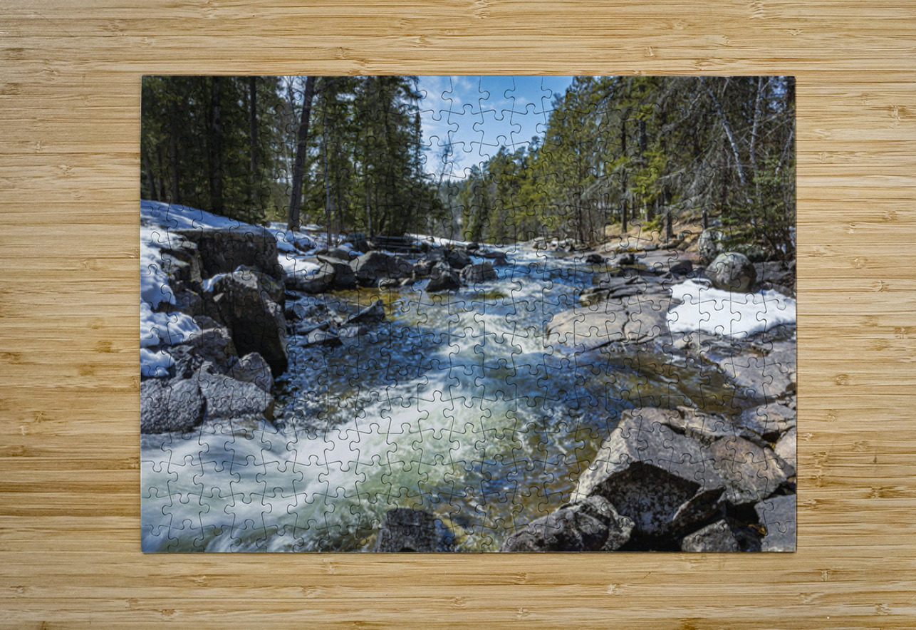 Cascading Waters Marc Gilbert Photography Puzzle printing
