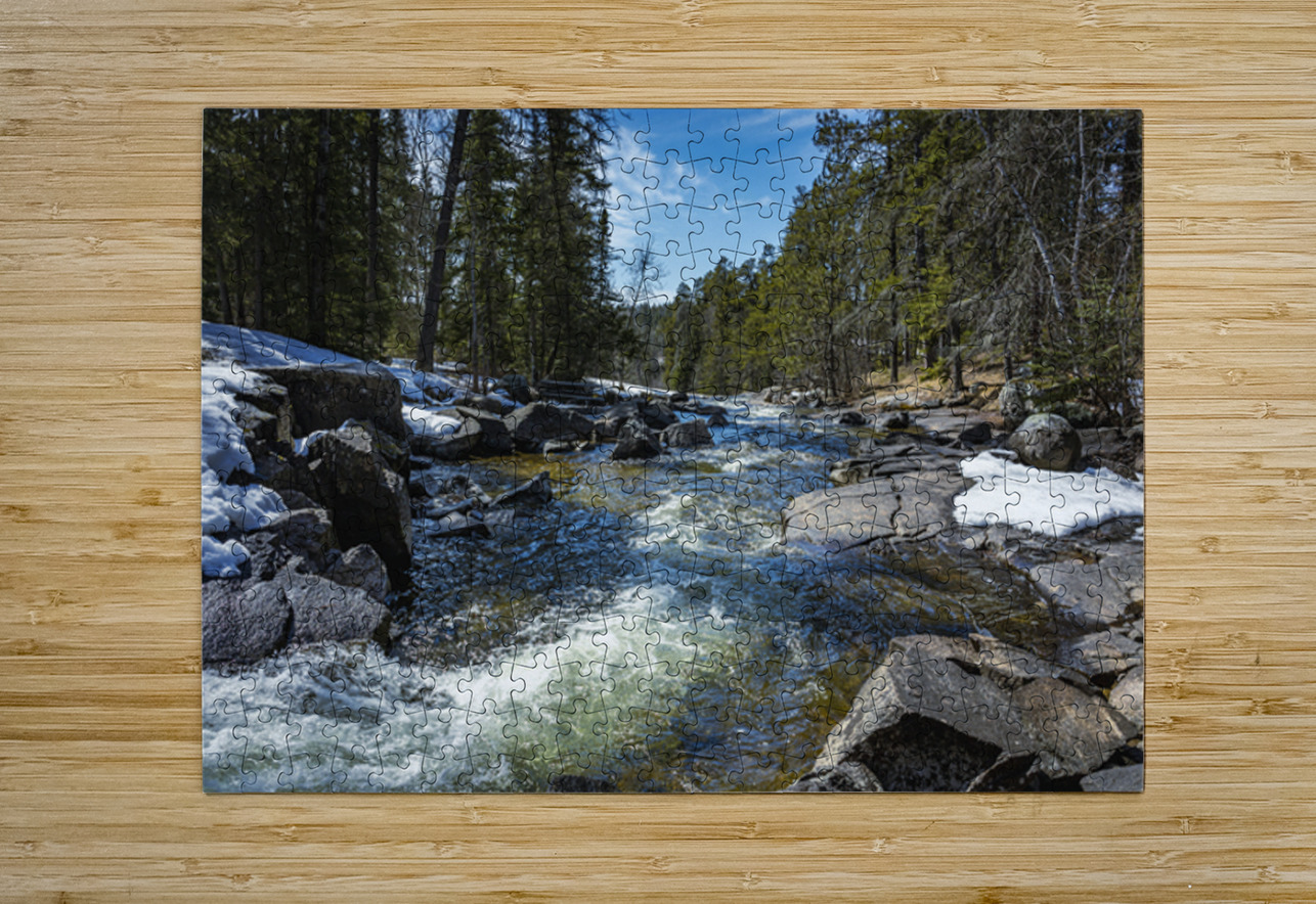 Cascading Waters Marc Gilbert Photography Puzzle printing