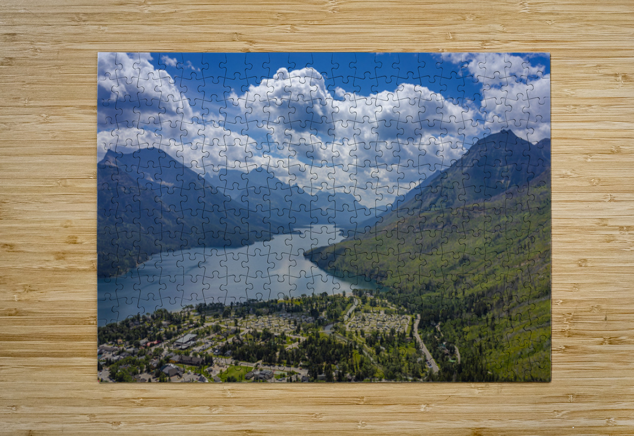 Overlooking Waterton Marc Gilbert Photography Puzzle printing