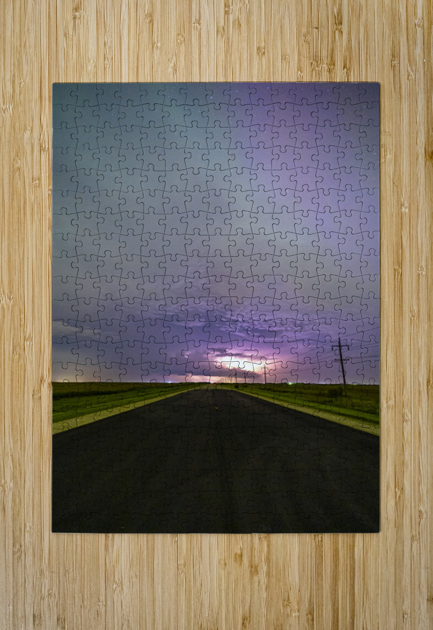 Storm Under Auroras Marc Gilbert Photography Puzzle printing