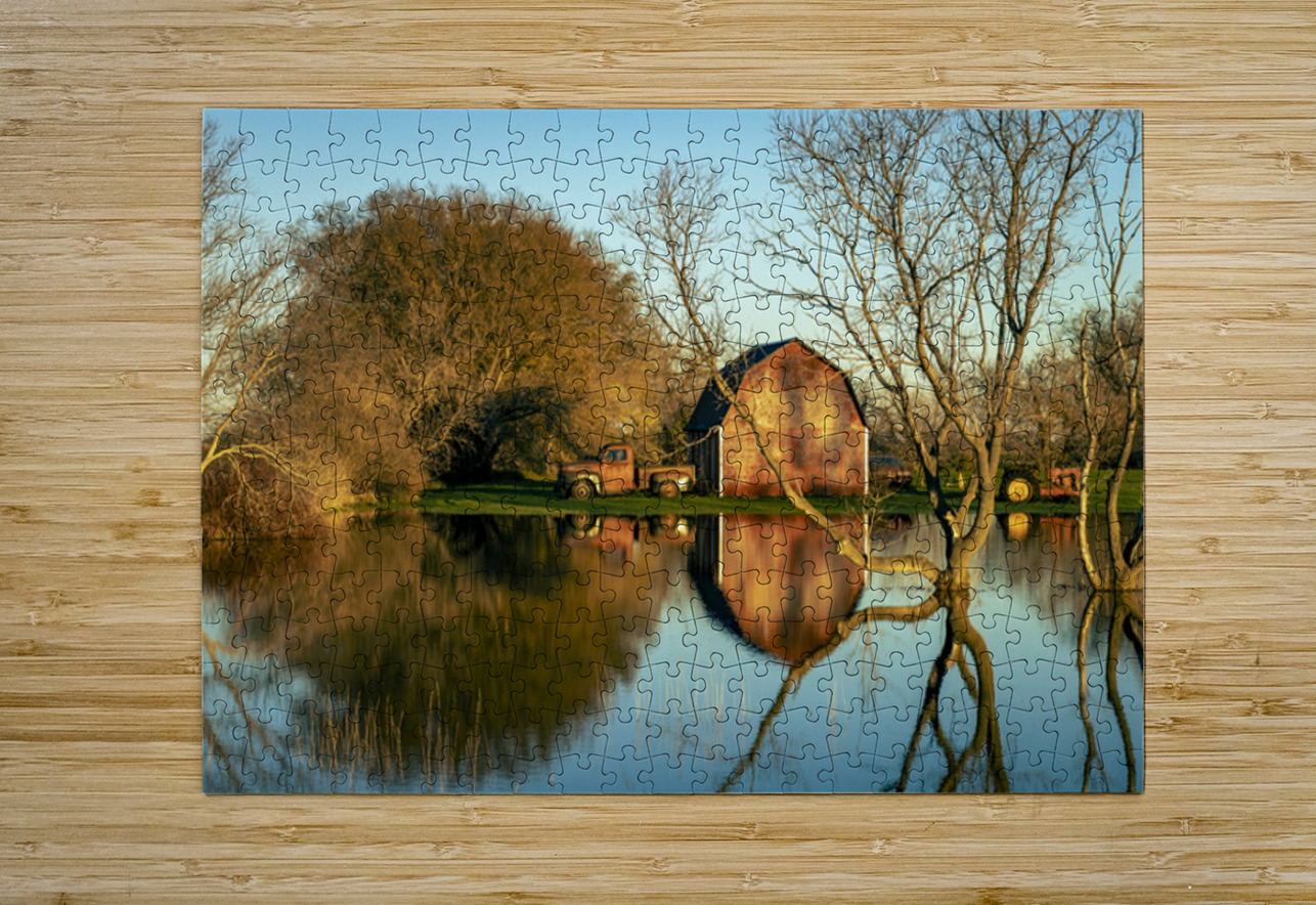 Reflections of Rural Life Marc Gilbert Photography Puzzle printing