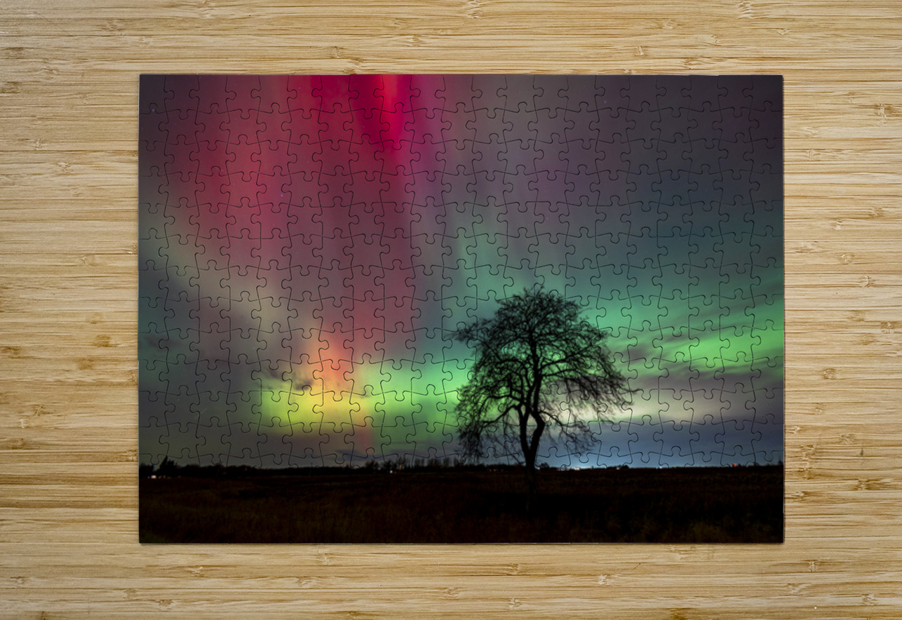Aurora Dance Marc Gilbert Photography Puzzle printing