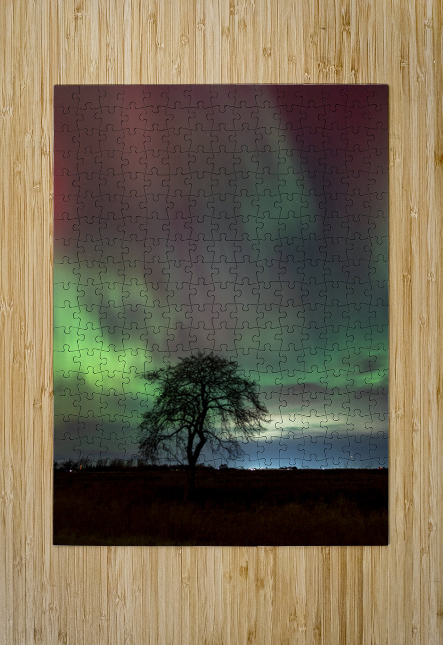 Northern Lights Dance Marc Gilbert Photography Puzzle printing