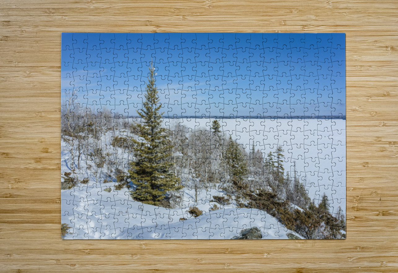 Winter Ridge Vista Marc Gilbert Photography Puzzle printing