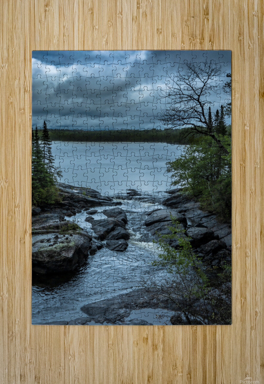 Tulabi Falls on a Rainy Day Marc Gilbert Photography Puzzle printing