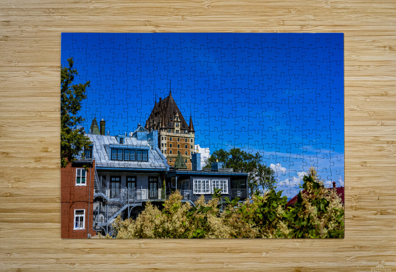 Chateau Frontenac Marc Gilbert Photography Puzzle printing