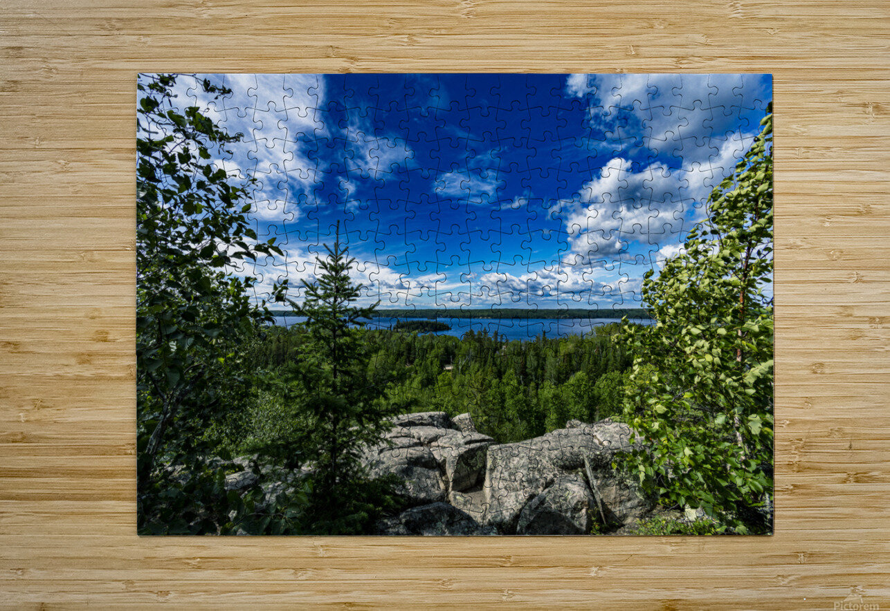 Top of the World Trail at Falcon Lake Marc Gilbert Photography Puzzle printing
