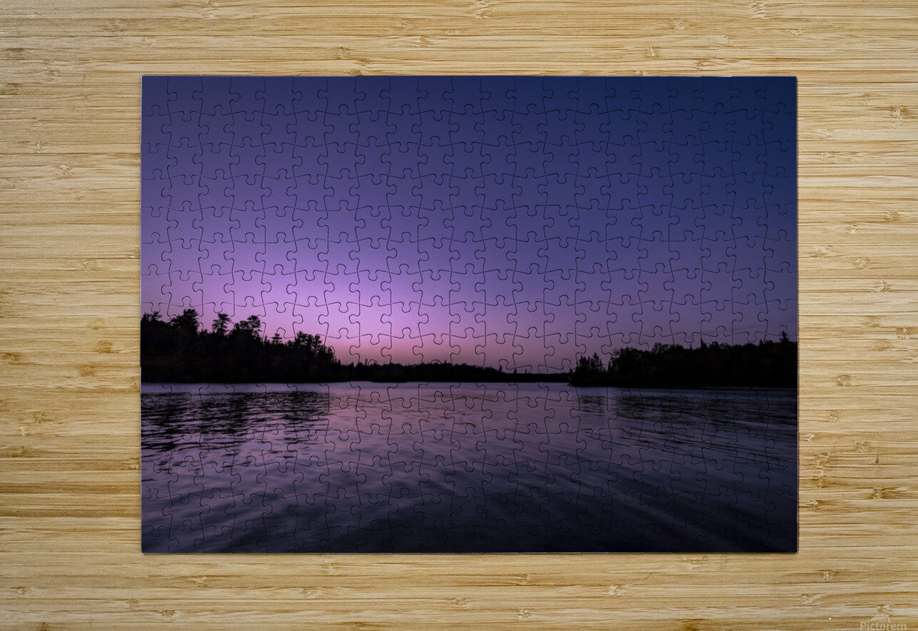 Shoal Lake Sunset Marc Gilbert Photography Puzzle printing