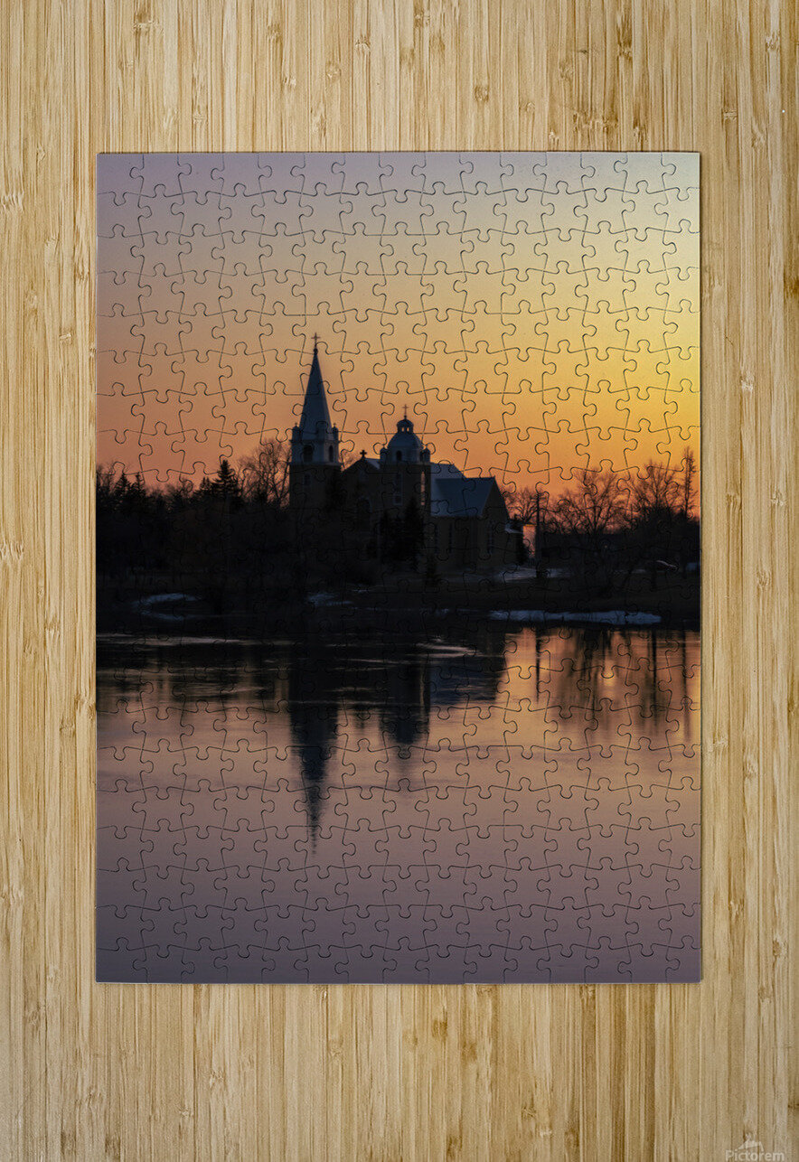 Ste-Agate Church Marc Gilbert Photography Puzzle printing