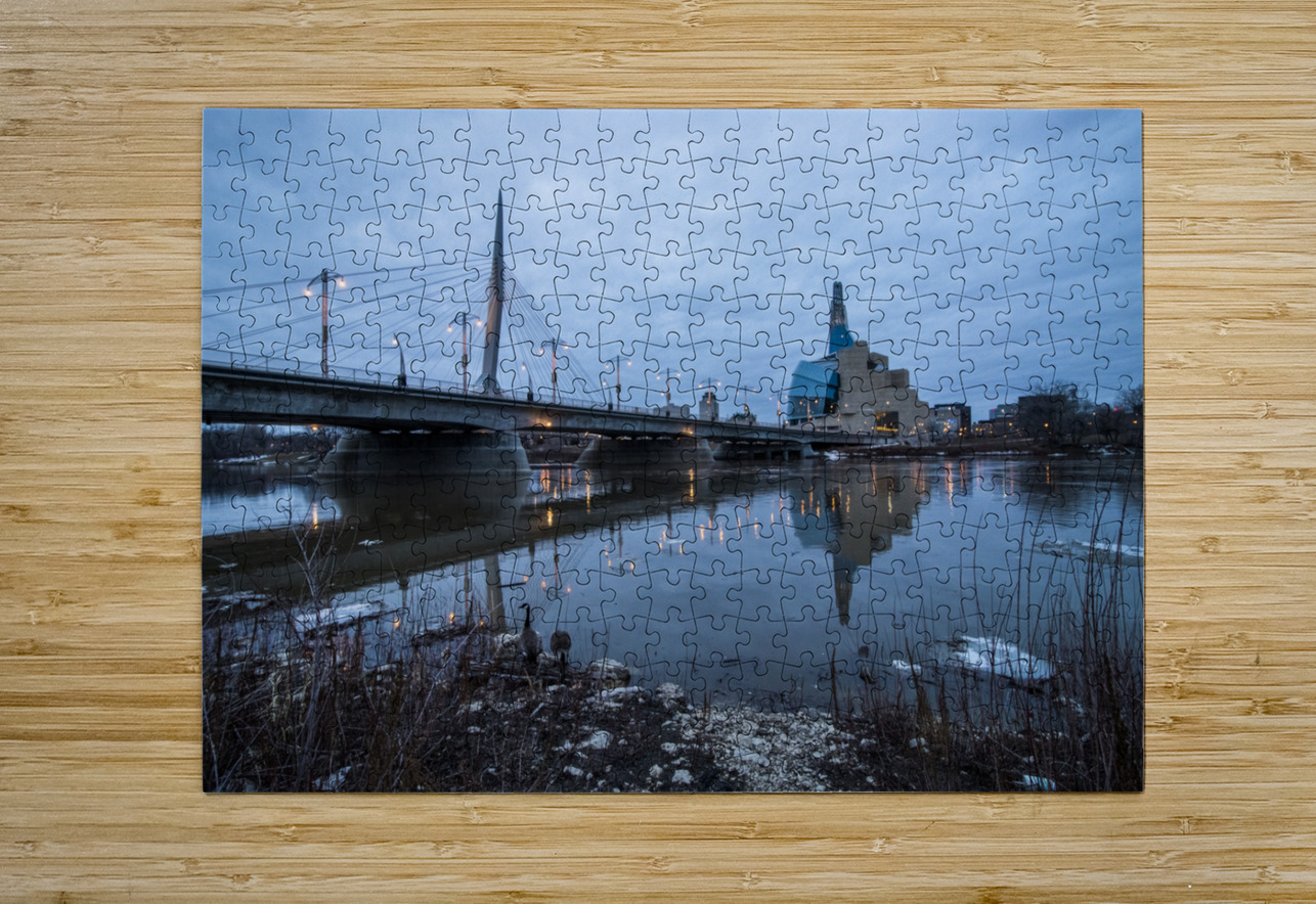 Provencher Bridge Marc Gilbert Photography Puzzle printing