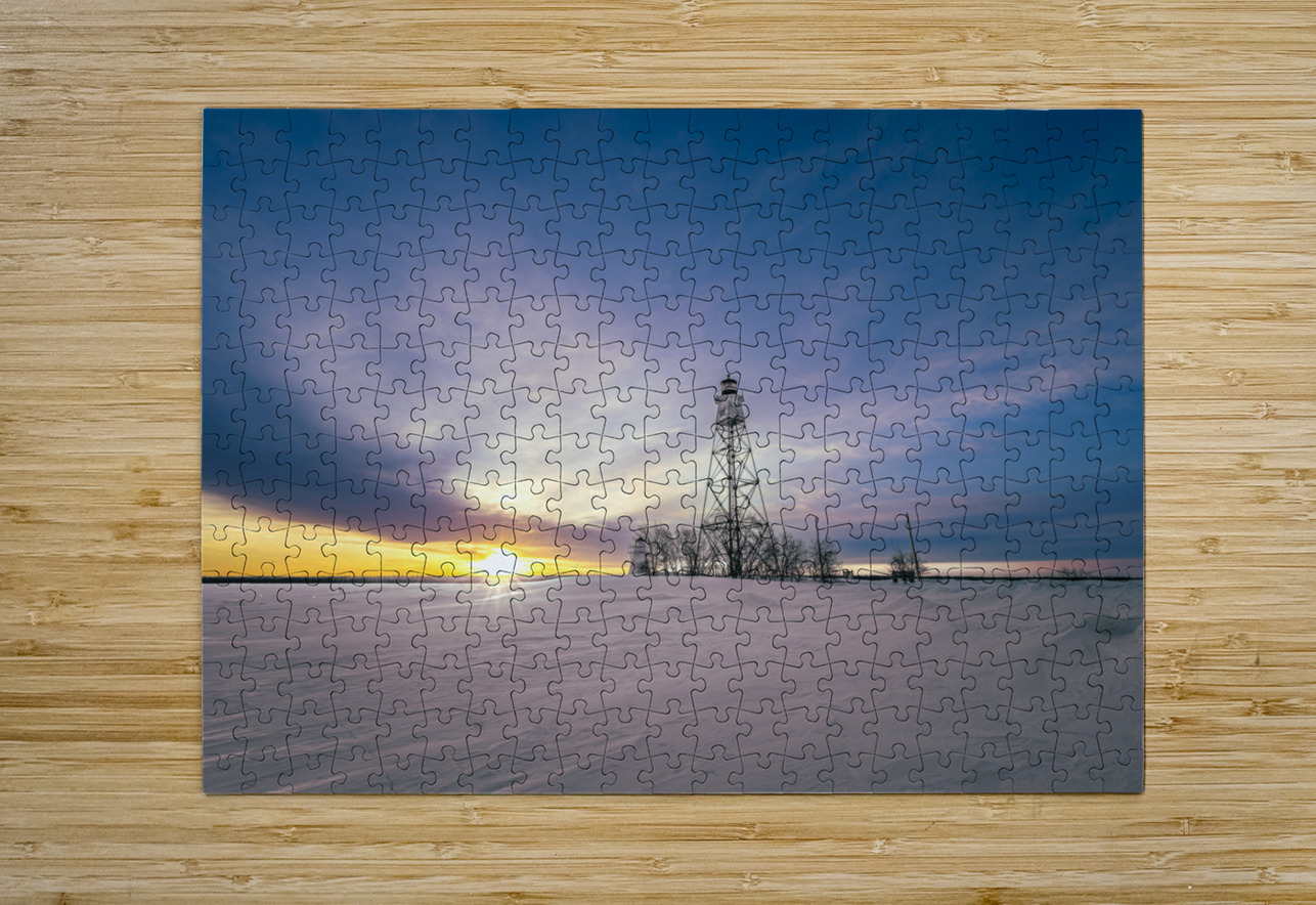 Gull Harbour Light House Marc Gilbert Photography Puzzle printing