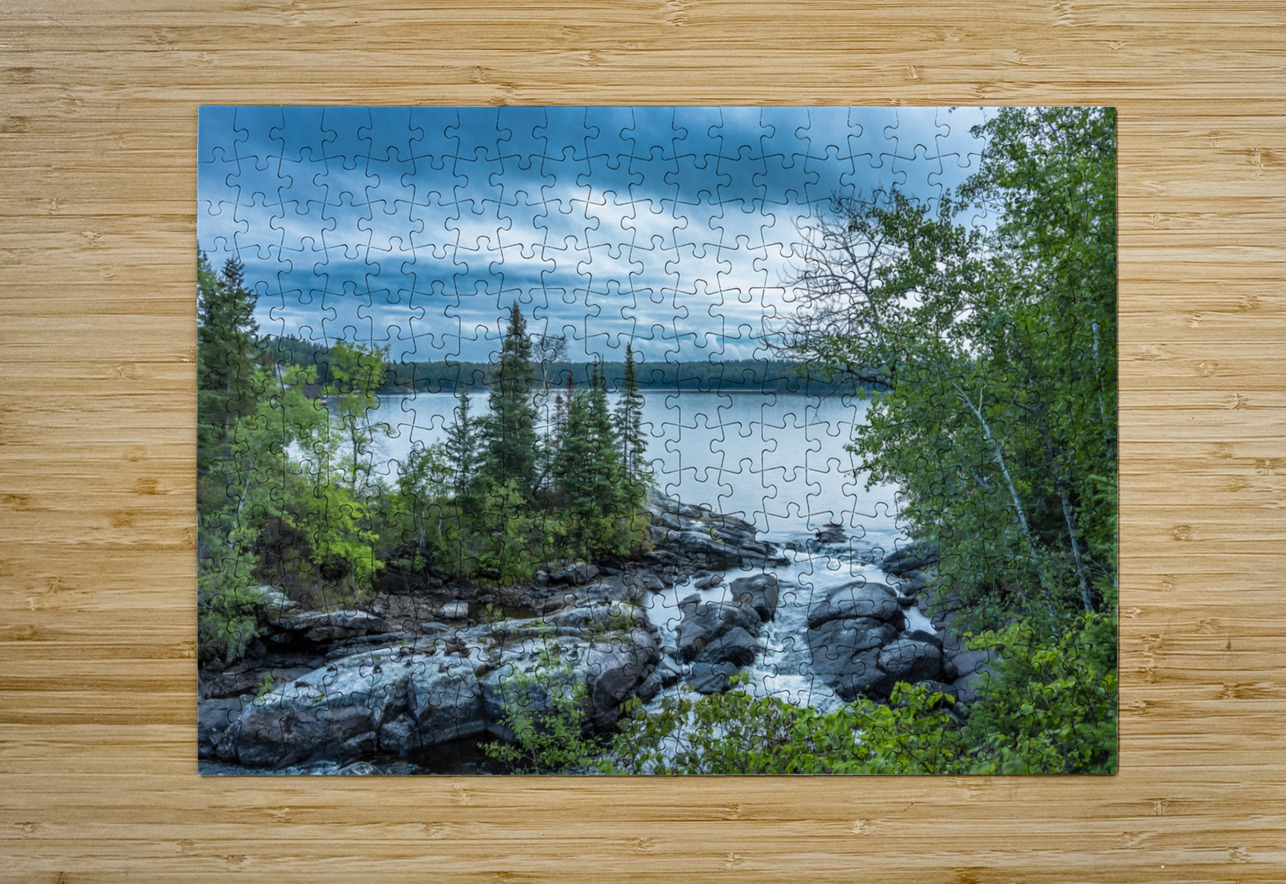 Tulabi Falls on a Cloudy Day Marc Gilbert Photography Puzzle printing