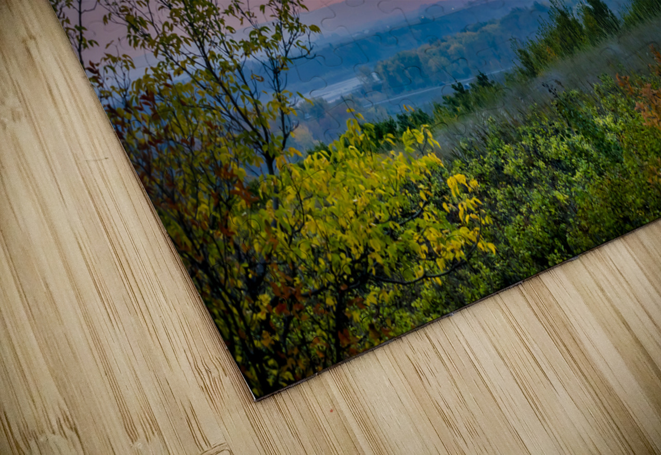 Red Wine Sunset Marc Gilbert Photography Puzzle