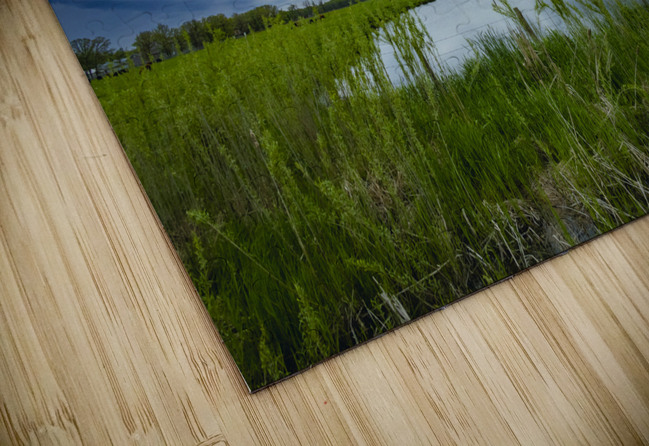 Pasture Under Storm Clouds Marc Gilbert Photography Puzzle
