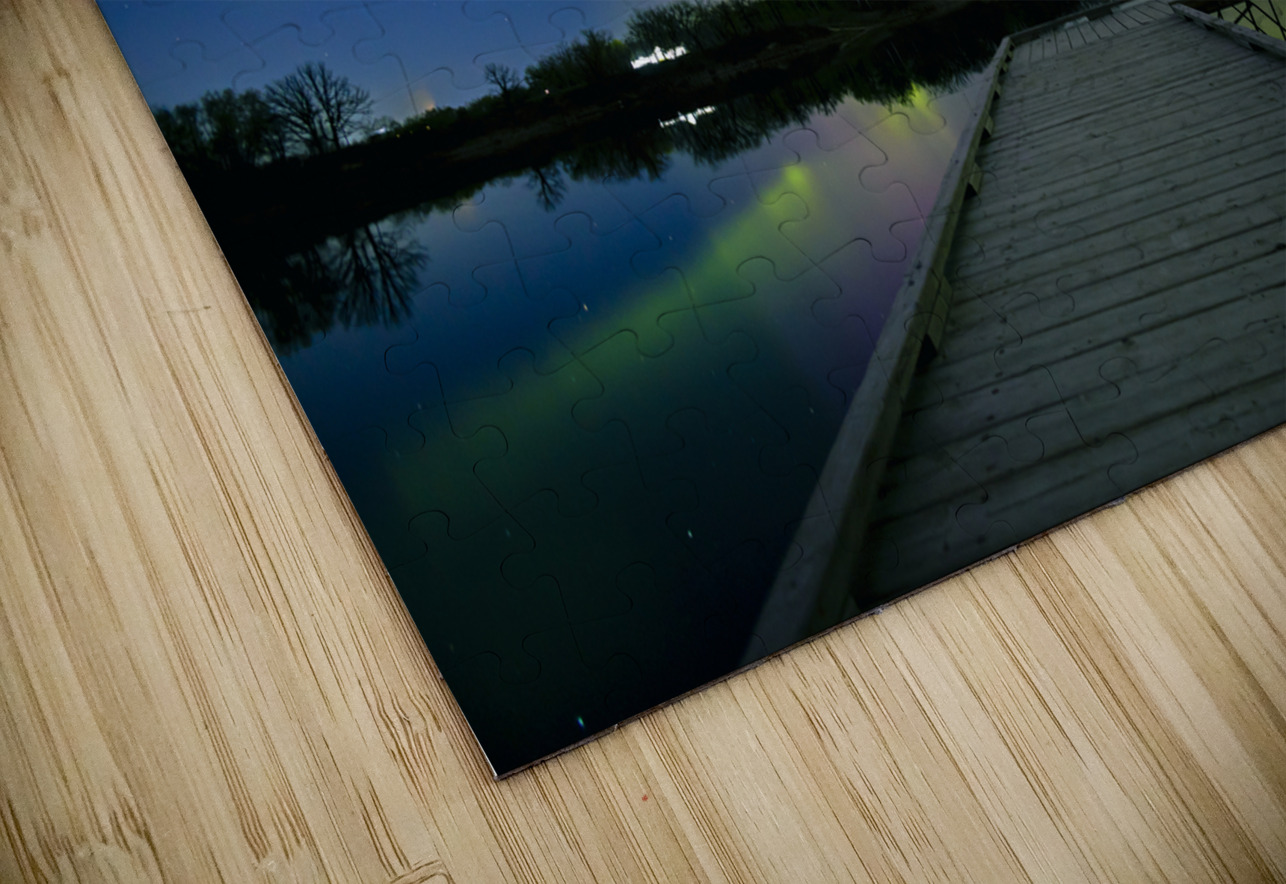 Auroras at the Dock Marc Gilbert Photography Puzzle