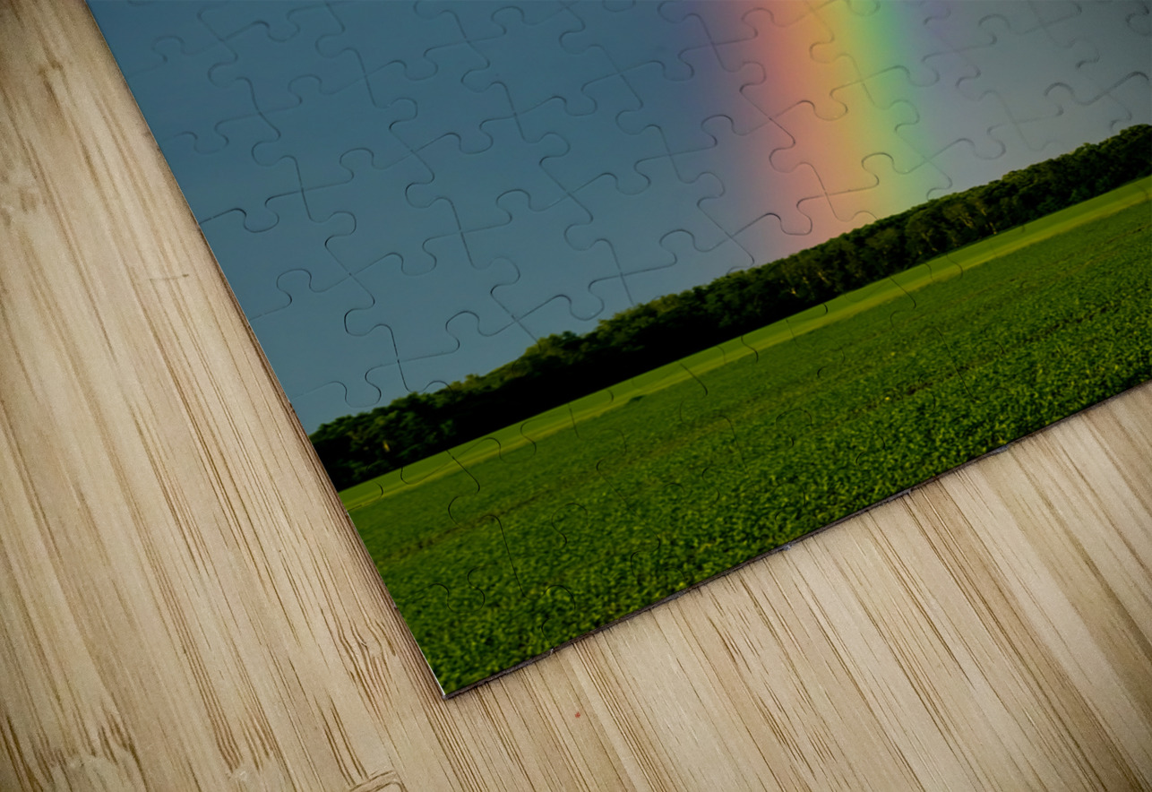 Rainbow in the Prairies Marc Gilbert Photography Puzzle