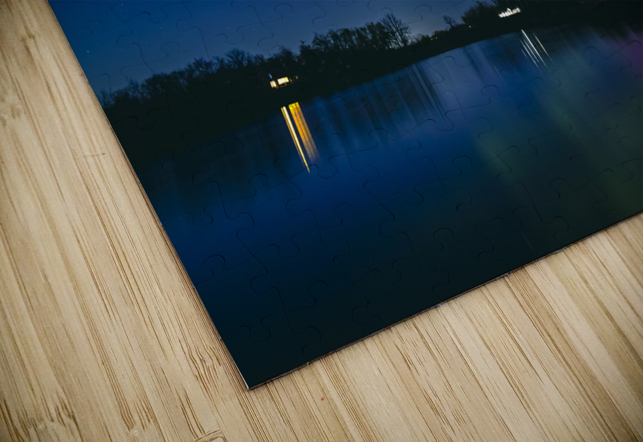 Northern Lights on the Lake Marc Gilbert Photography Puzzle