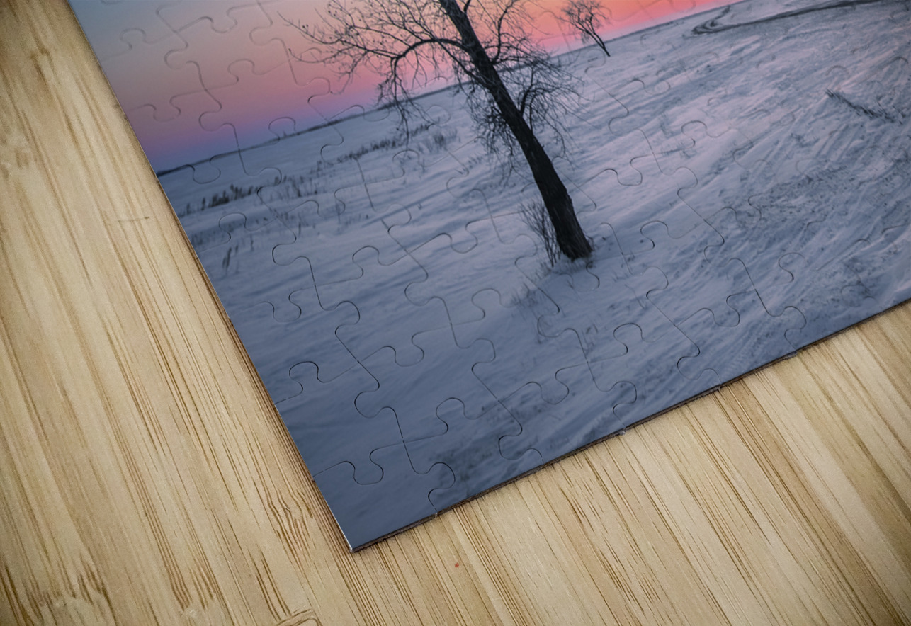 Lone Tree at Sunrise Marc Gilbert Photography Puzzle