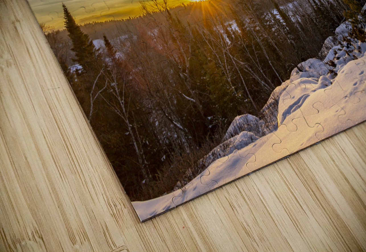 Falcon Lake Sunset Marc Gilbert Photography Puzzle