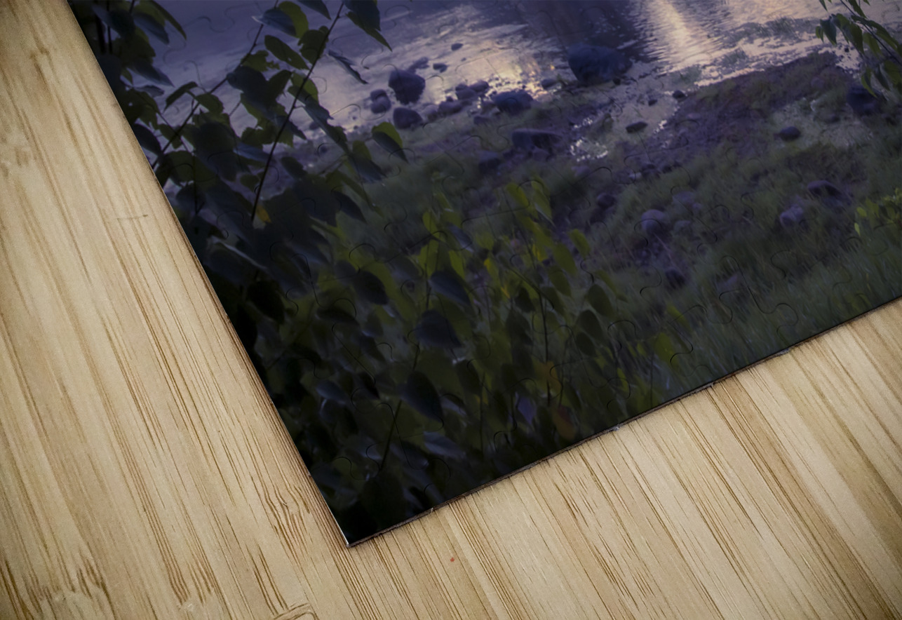 Foggy Sunrise on the Roseau River Marc Gilbert Photography Puzzle