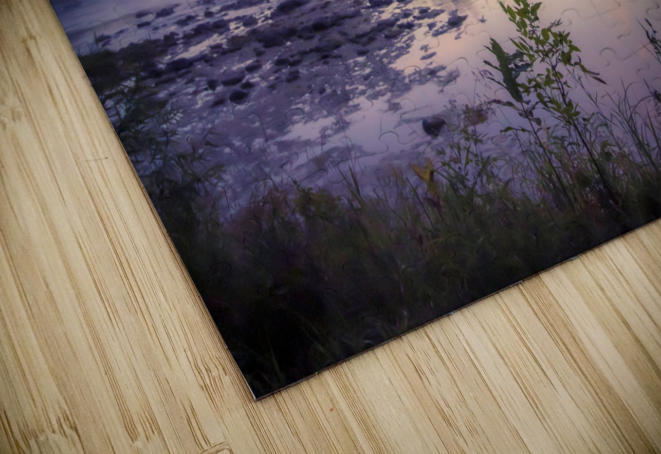 Foggy Sunrise on the Roseau River Marc Gilbert Photography Puzzle